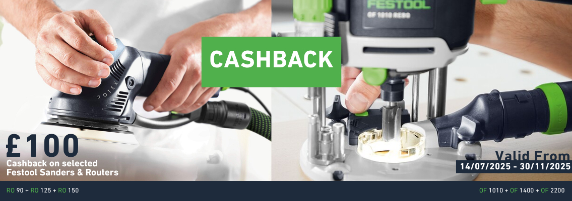 Festool £100 Cashback Promo